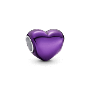 CHARM CORAZON MORADO