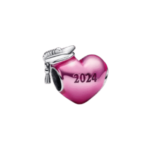 CHARM CORAZON ROSA GRADO 2024
