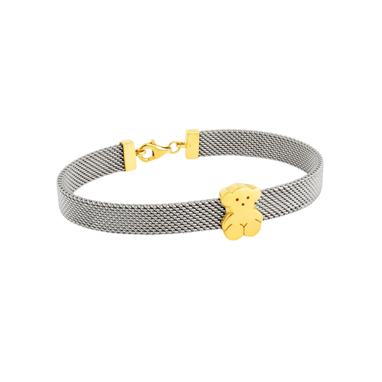 PULSERA MESH ORO